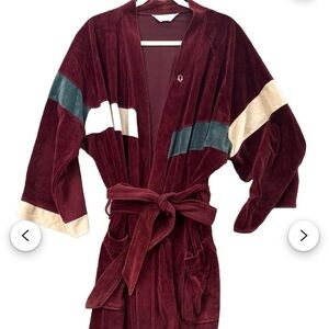 Dior Deep Red Velvet Jacket